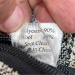 San Diego Hat Co. Plaid Black Blue Green Wool Blend Barrel Shoulder Bag Tweed Photo 6