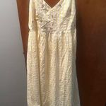 ZARA  Yellow and White Checkered Dress Photo 0