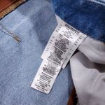 Good American  Faux Suede Good Icon Mixed Denim Jeans Plus Size 22 Blue Brown Photo 6