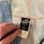 Patagonia Performance Baselayer Capilene Quarter Zip Sweatshirt Light Blue S Photo 3