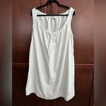 The Sleep Shirt Sleeveless Cotton Nightie Night Dress White Size undefined Photo 3