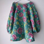 Arianne Elmy Good Luck Dress Green Floral Jacquard NWT size XS Photo 4
