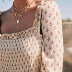 Sézane Sezane Lina Silk Blend Long Sleeve Maxi Dress Size US 2 FR 34 Photo 3