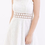 Francesca's NWT Bailey‎ Blue White Lace Summer Dress Size XL Photo 0