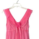 Evette Vintage 1960s Rosette Pink Bubblegum Barbie Nightgown size medium USA Photo 1