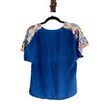 Tracy Reese for Neiman Marcus Sequin Geometric Blouse Multicolor S Photo 1