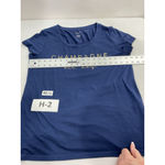 Womans Alfani Intimates Pullover T Shirt Large Blue Short Sleeve Scoop Neck Photo 6