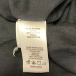 CeCe  Black V Neck 100% Cotton Ruffle Belted Button Front A Line Mini Dress Sz XS Photo 4