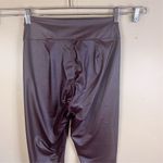 Aerie Offline by  Brown Faux Leather High-Rise Women's Leggings Active Size Large Photo 3