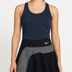 NikeCourt Advantage Dri-FIT Pleated Tennis Skort Black Gray Women’s Size S Photo 0