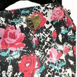 Betsey Johnson women’s black red flora clutch crossbody purse SKU 5241 Photo 1