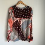 Johnny Was  Roslyn Toni Floral Patchwork Blouse Small Photo 7