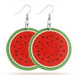 3/ $15 Brand New Faux Leather Earrings Photo 0