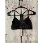 Savagexfenty NWT Savage Fenty Forever Savage V-Neck Bralette - Black&Gold / Size Small Photo 1