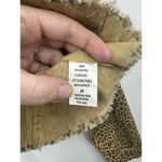 Windsor  Animal Print‎ Cropped Lightweight Jacket Women Medium Brown Boho Preppy Photo 3