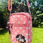 Disney Minnie Mouse Pink Crossbody Bag Bioworld NWT Polka Dot Purse Photo 1