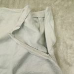 Banana Republic  Grey 100% Linen Pencil Skirt Floral Embroidered Size‎ 8 NWT Photo 4