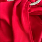 ZARA NWT Red Cross Strap Bodysuit with Silver Ring Hardware Photo 11