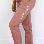 Lounge‎ Rope Cord Joggers Pink Lounge Underwear Size L Photo 0
