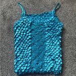 Euro Y2K Mermaid Tank Top Blue Photo 2