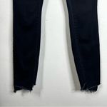 MOTHER Denim MOTHER The Stunner Zip Two Step Ankle Fray Jeans in Holding Hands Size 24 Photo 4