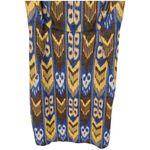 Tory Burch  Kiersten Linen Blend Sleeveless Ikat Print Sheath‎ Dress Size 8 Retro Photo 6