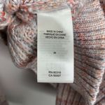 Lucky Brand  Sweater Pink Striped Marled Crewneck Knit Chunky Women Medium NWT Photo 7