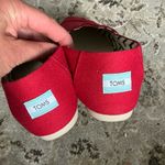 Toms Vibrant Red Casual Slip-Ons Photo 2