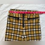 Urban Outfitters Yellow Black Plaid Cropped Skinny Pants 0 Photo 7
