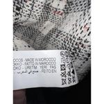 ZARA Tweed Plaid Sleeveless Double Breasted Fringe Hem Dress Women’s Large Photo 9