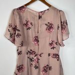 ASTR  Dark Blush Multi Flutter Sleeve Dress Size Xlarge Photo 5