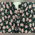 byTiMo Floral Summer Button Down Mini Dress Size L Black Size L Photo 5