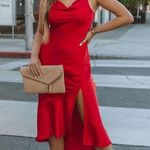 VICI  | Turn Of Events Satin Midi Slip Dress Photo 0