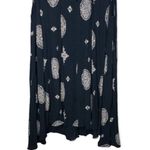 Free People  Retro Medallion Tree Swing Tunic Dress Black Small Photo 4