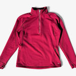 REI Women’s Maroon Quarter Zip Long Sleeve Pullover Size L Red Size L Photo 0
