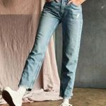Free People NEW Acadia High Rise distressed Button Fly Jeans 28 Photo 0