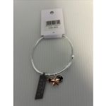 Katie‎ Loxton Wish Star Silver Bangle Bracelet tags say Joma Jewelry Photo 2