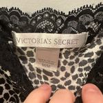 Victoria's Secret Victoria’s Secret Animal Print Lace Hem Bow Lingerie Slip Size M Photo 4