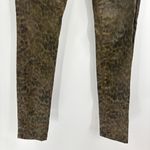Current/Elliott  Women's Ankle Skinny Coated Jeans Army Dirty Paws size 23 Photo 4