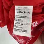 & Other Stories & Other Stories Floral Bow Detail Long Sleeve Mini Dress Size 0 Red White Girly Photo 11