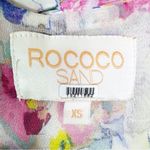 ROCOCO SAND Floral Print Wrap Mini Dress Size XS Pink Photo 9