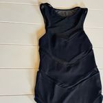 Free People  intimately black sleeveless mesh bodysuit size XS/S Photo 2