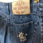 LES COPAINS Vintage highwaisted tapered flowy viscose Jeans, sz 28 Blue Photo 4