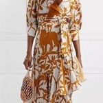 Nwot Johanna Ortiz journal of the traveler silk wrap dress Size 2 Photo 0