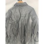 Vintage 90S Black Leather Fields Coat Mens XL toggle Closure, Leather Jacket Photo 11