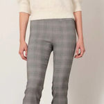 Avenue Montaigne Grey Black & White Plaid Becca Pant Photo 0