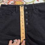 Vervet Buckle Flying Monkey women’s size 29 jet black mid rise cropped denim jeans nwt Photo 2