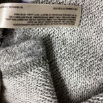 Anthropologie  Gray Knit Hoodie with Embroidery Photo 4