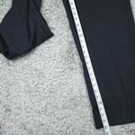 Adrianna Papell Straight Leg Cuffed Pant Elastic Back Gray Linen Blend Size 8 Photo 7