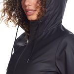 Weatherproof black rain slicker jacket zip up hoodie sweater coat windbreaker Photo 2